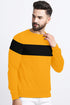 Black Stripped Mustard Full Length Sweatshirt